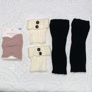 Xhilaration fall boot cuffs and leg warmers